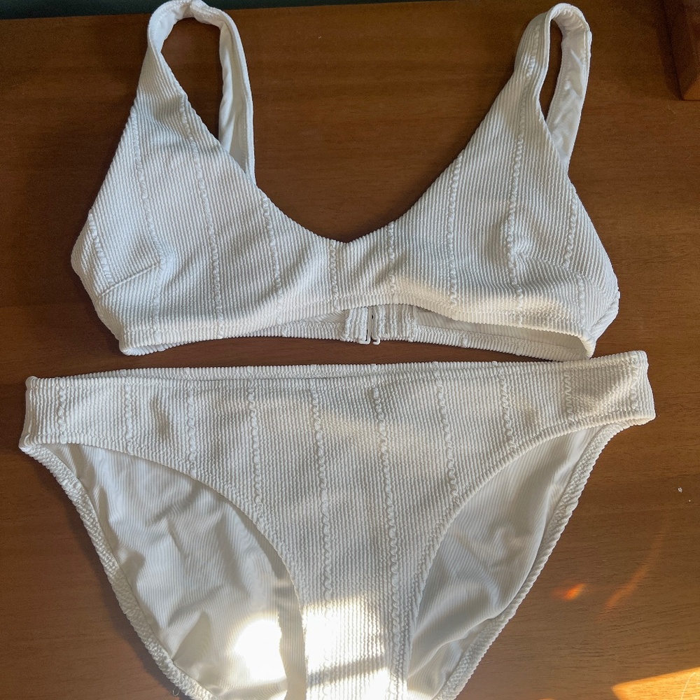 White bikini